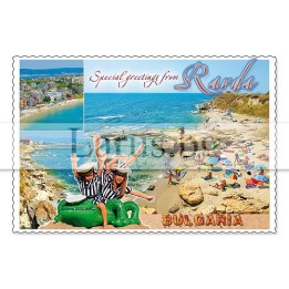 Пощенска картичка Равда 1-RA-0035