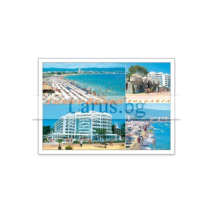 Пощенска картичка Слънчев Бряг 1-SB-0386