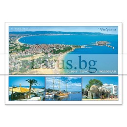 Пощенска картичка Слънчев Бряг 1-SB-0411