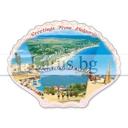 Пощенска картичка Слънчев Бряг 1-SB-0416