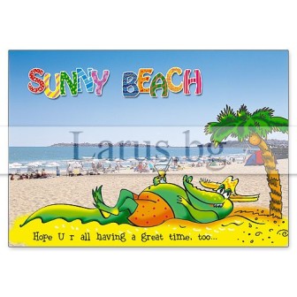 Пощенска картичка Слънчев Бряг 1-SB-0455