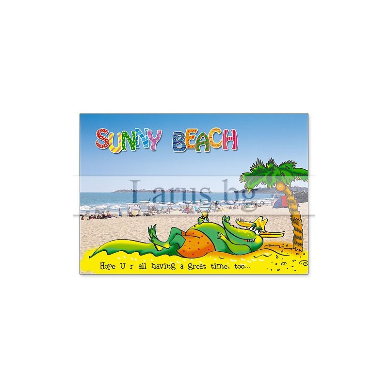 Пощенска картичка Слънчев Бряг 1-SB-0455
