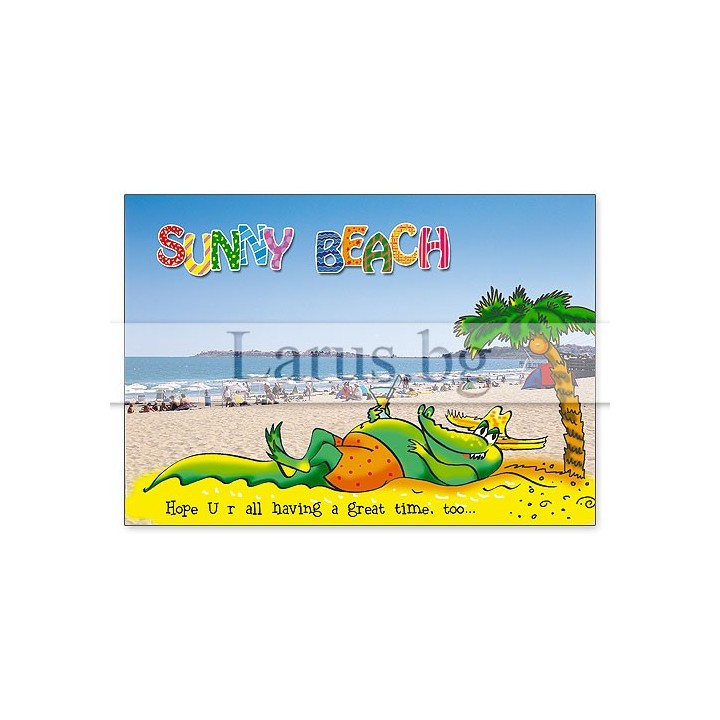 Пощенска картичка Слънчев Бряг 1-SB-0455