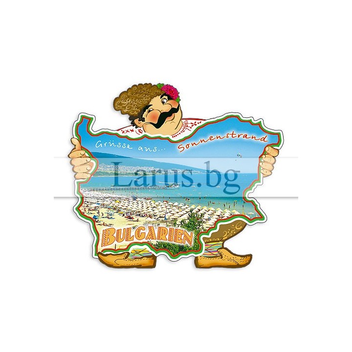 Пощенска картичка Слънчев бряг - сувенир от България