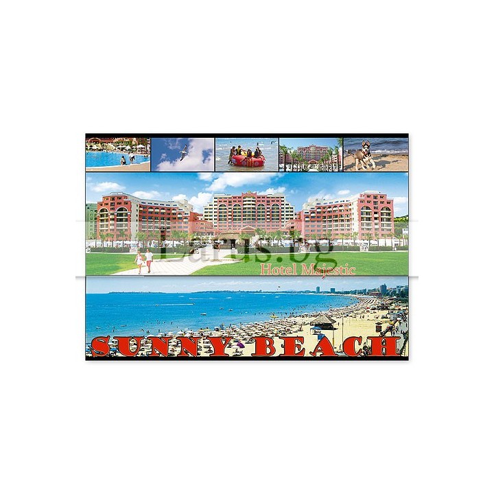 Пощенска картичка Слънчев Бряг 1-SB-0498