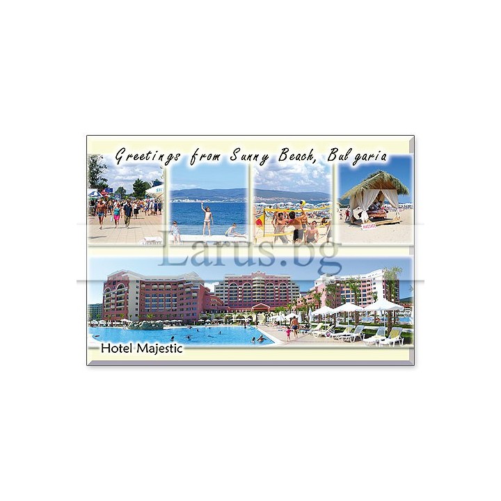 Пощенска картичка Слънчев Бряг 1-SB-0516