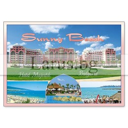 Пощенска картичка Слънчев Бряг 1-SB-0517