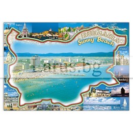 Пощенска картичка Слънчев Бряг 1-SB-0526