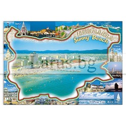Пощенска картичка Слънчев Бряг 1-SB-0526