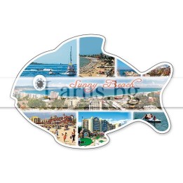 Пощенска картичка Слънчев Бряг 1-SB-0535