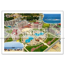 Пощенска картичка Слънчев Бряг 1-SB-0554