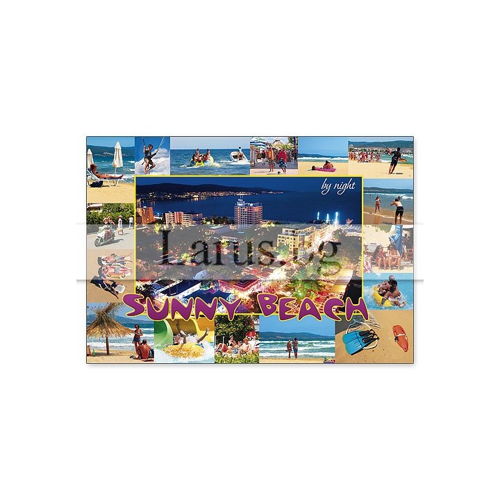 Пощенска картичка Слънчев Бряг 1-SB-0585