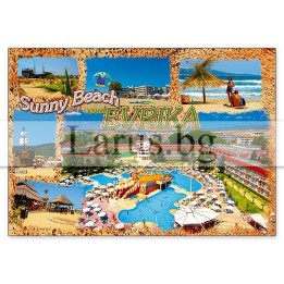 Пощенска картичка Слънчев Бряг 1-SB-0590