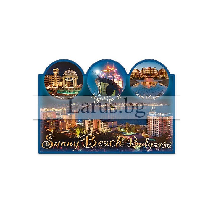 Пощенска картичка Слънчев Бряг 1-SB-0597