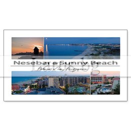 Пощенска картичка Несебър и Слънчев бряг - 1-SB-0631