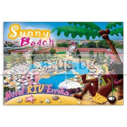 Пощенска картичка Слънчев Бряг 1-SB-0639