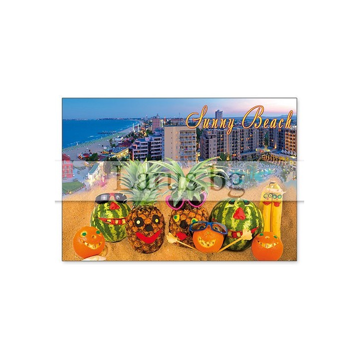 Пощенска картичка Слънчев Бряг | Летни сувенири