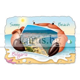Пощенска картичка Слънчев Бряг 1-SB-0654
