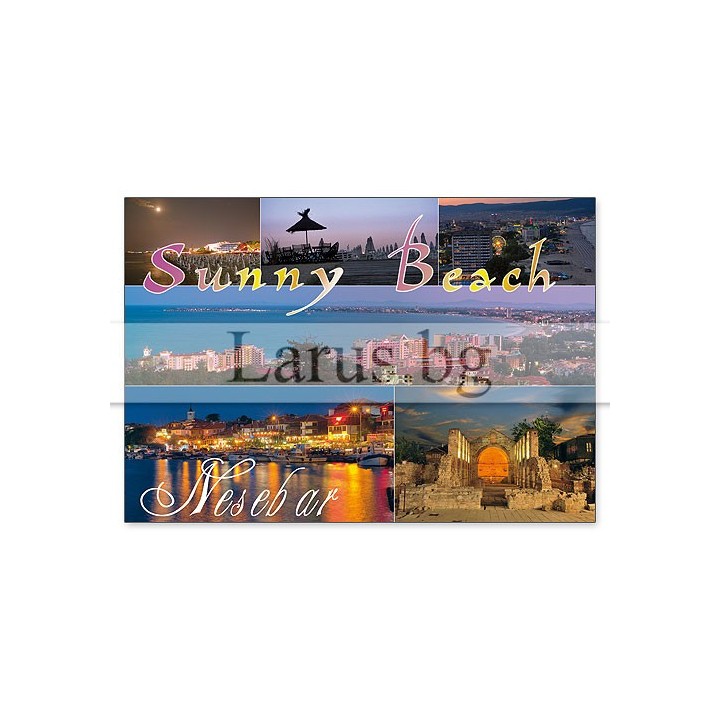 Пощенска картичка Слънчев Бряг 1-SB-0657