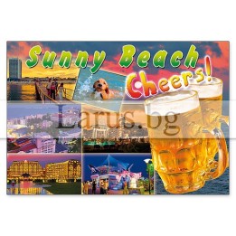Пощенска картичка Слънчев бряг - Сувенир от морето