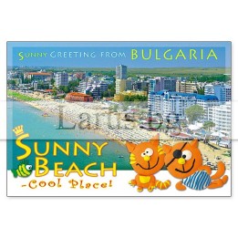 Пощенска картичка Слънчев Бряг 1-SB-0677