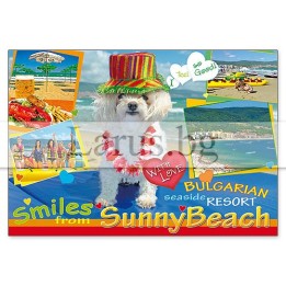Пощенска картичка Слънчев Бряг 1-SB-0700