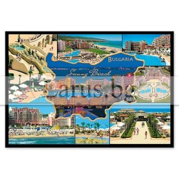 Пощенска картичка Слънчев Бряг 1-SB-0707