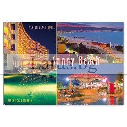 Пощенска картичка Слънчев Бряг 1-SB-0710