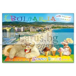 Пощенска картичка Слънчев Бряг 1-SB-0719