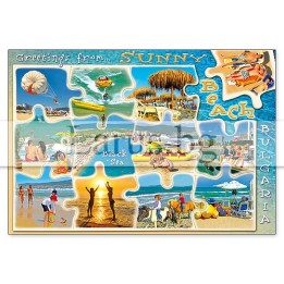 Пощенска картичка Слънчев Бряг 1-SB-0723