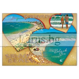 Пощенска картичка Слънчев Бряг 1-SB-0725