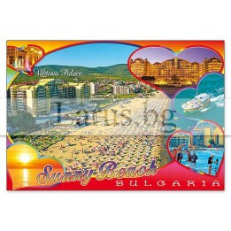 Пощенска картичка Слънчев Бряг 1-SB-0735