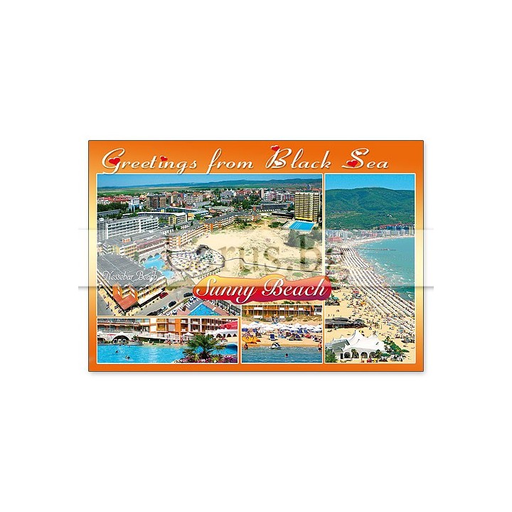 Пощенска картичка Слънчев бряг и Несебър | SB 0741