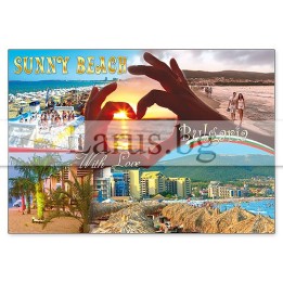 Пощенска картичка Слънчев Бряг 1-SB-0755