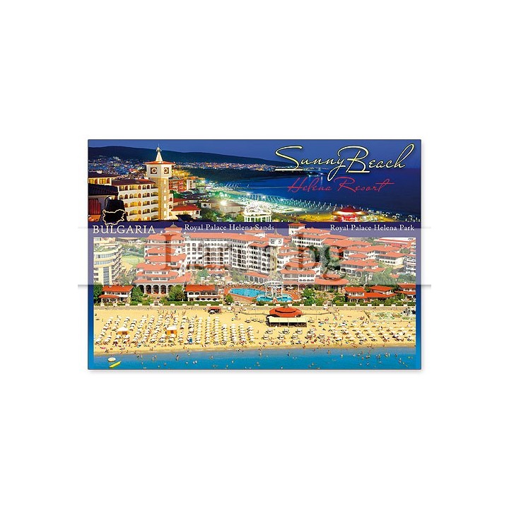Пощенска картичка Слънчев Бряг 1-SB-0756