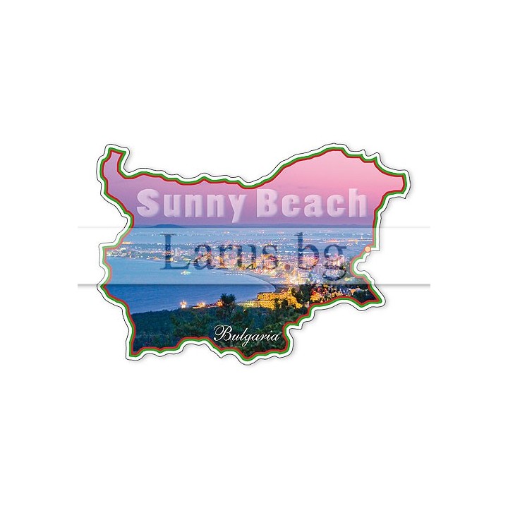 Пощенска картичка Слънчев Бряг 1-SB-0764