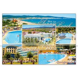 Пощенска картичка Слънчев бряг - Хотел Ивана Палас 1-SB-0785