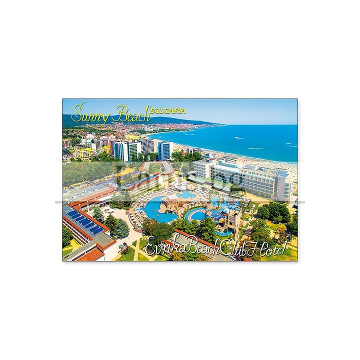 Пощенска картичка Слънчев Бряг - Evrika Beach Club Hotel