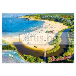 Пощенска картичка Синеморец - плаж Силистар | 1-SI-0022