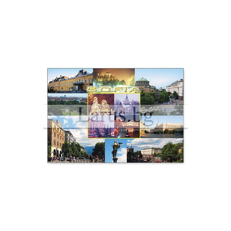 Пощенска картичка София 1-SO-0006