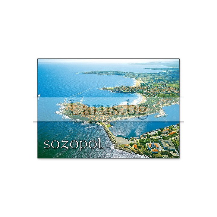 Пощенска картичка Созопол - Летен изглед от Черноморието
