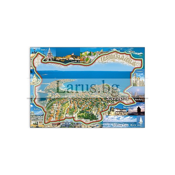 Пощенска картичка Созопол 1-SZ-0084