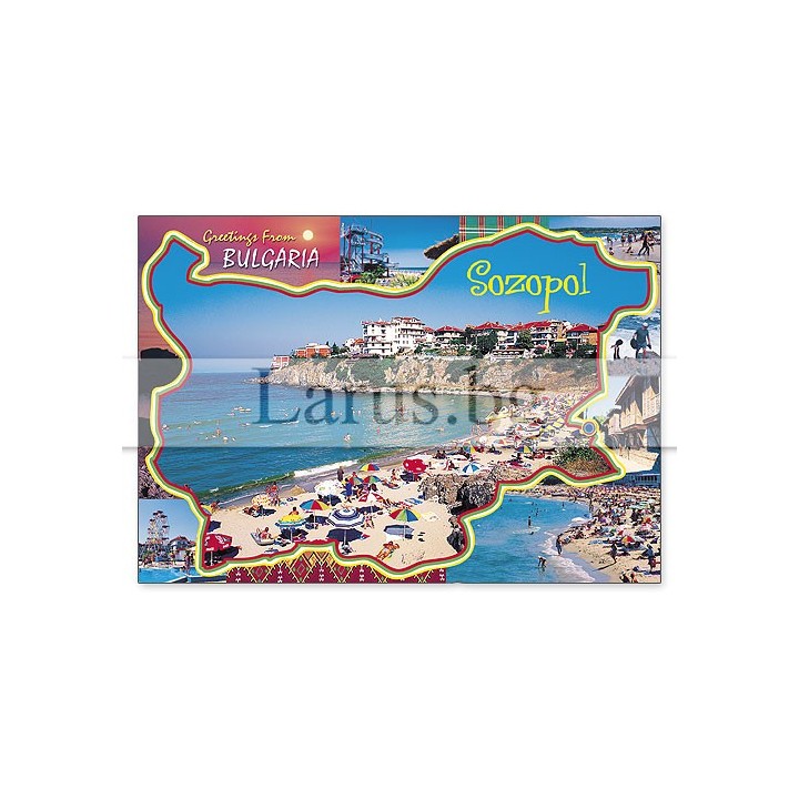Пощенска картичка Созопол 1-SZ-0104