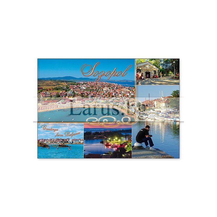 Пощенска картичка Созопол 1-SZ-0109
