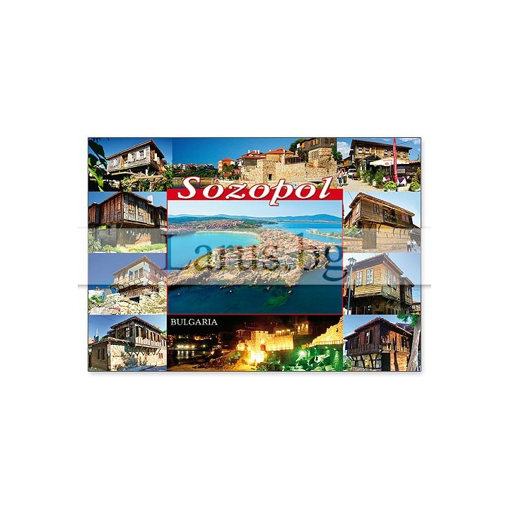 Пощенска картичка Созопол 1-SZ-0112