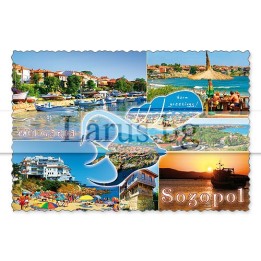 Пощенска картичка Созопол 1-SZ-0114