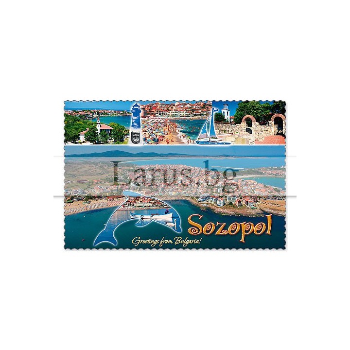 Пощенска картичка Созопол 1-SZ-0116