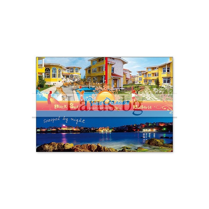 Пощенска картичка Созопол - Blue Orange Beach Resort | 1-SZ-0137