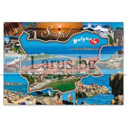 Пощенска картичка Созопол 1-SZ-0147