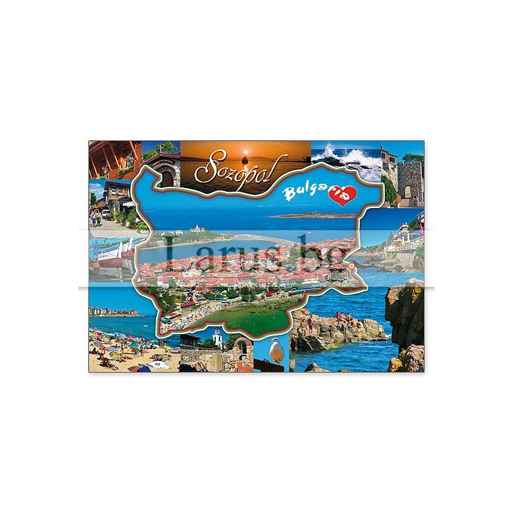 Пощенска картичка Созопол 1-SZ-0147